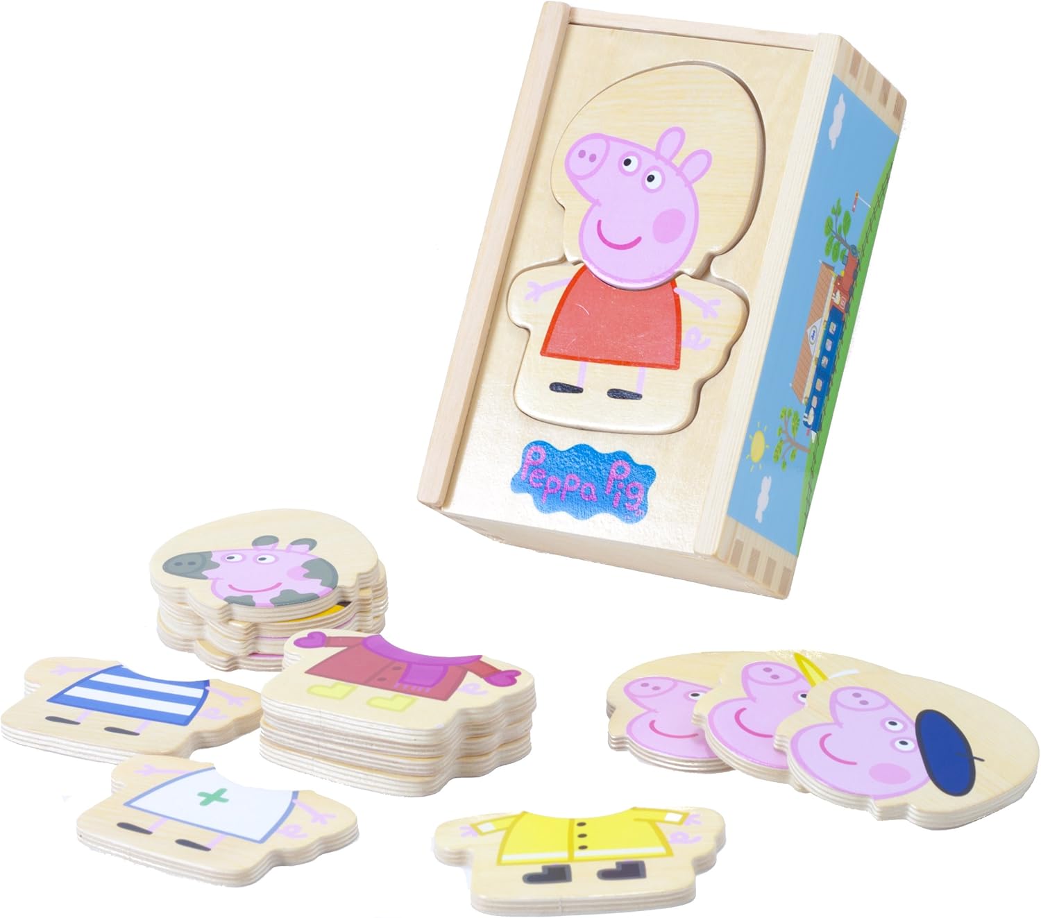 peppa pig wooden puzzle