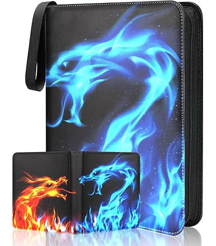 Amazon.com: Fweel Deluxe Ice & Fire Dragon Trading Card