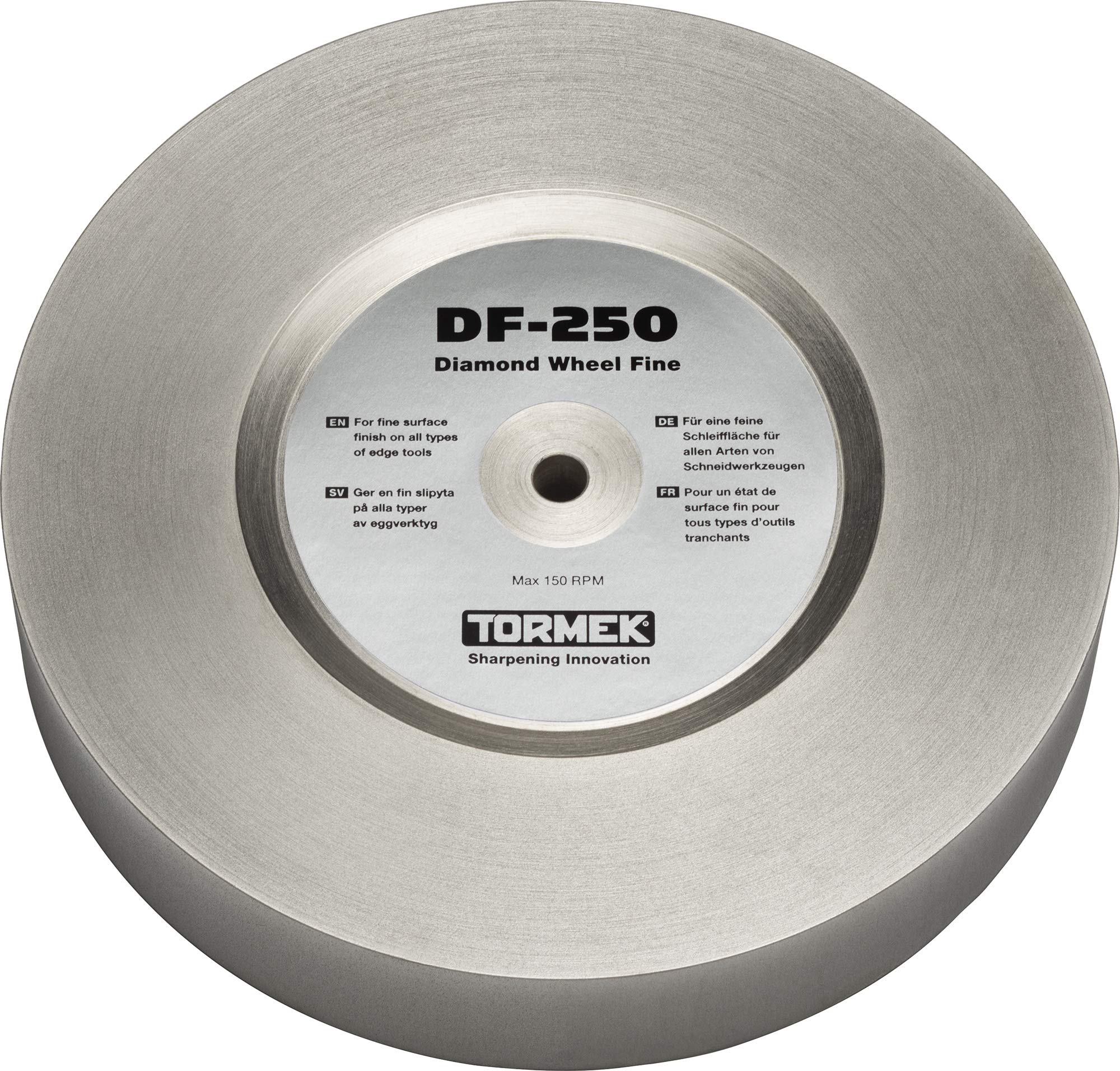 Photo 1 of Tormek DF-250 Diamond Wheel Fine 600 Grit - The Ultimate All Round Wheel Combining Efficient Steel Removal with Smooth Surface Finish - Fits T-8 and T-7