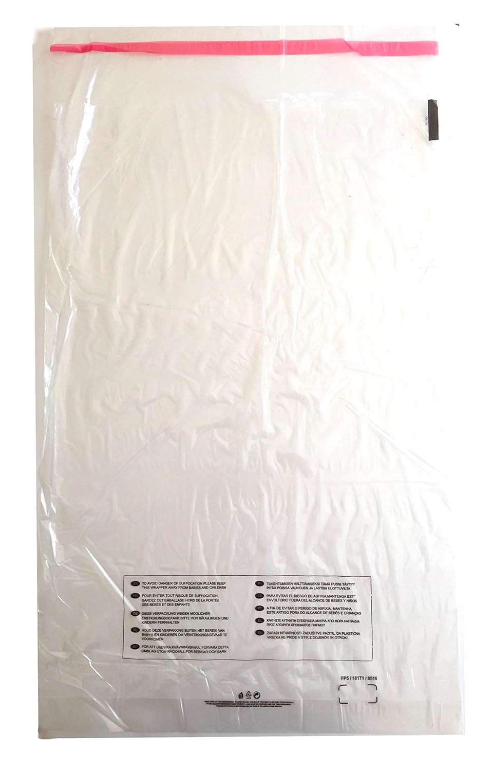 FBA Approved Self Seal Crystal Clear Quality Made in UK Poly Bags With