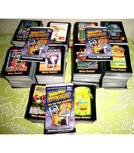 Amazon.com: 2013 Wacky Packages Ans11 Coming Distractions Complete