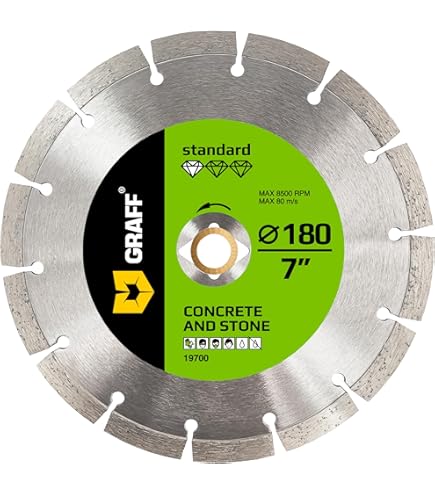 Blue Tornado Supreme Quality Diamond Saw Blade - for Hard