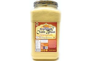 Rani Chana Besan (Chickpeas Flour, Gram) 64oz (4lbs) 1.81kg Bulk PET Jar ~ All Natural | Vegan | Gluten Friendly | Non-GMO | 