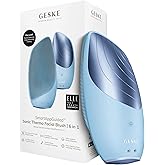 GESKE SmartAppGuided Sonic Thermo Facial Brush | 6 in 1 | Skin Cleansing | Cleansing Brush with Thermal Function | Electric Facial Massager