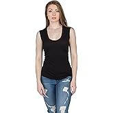 Velvet by Graham & Spencer Womens Estina Gauzy Whisper Classics TankShirt