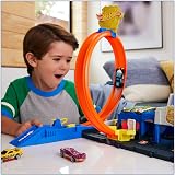 Hot Wheels Super Police Station Track Set 1:64 Die-Cast Car JBM71 view 2