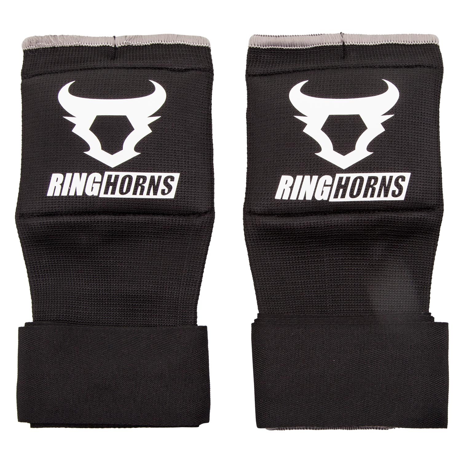 Ringhorns, Charger Handwraps, Men's, L/XL, Black