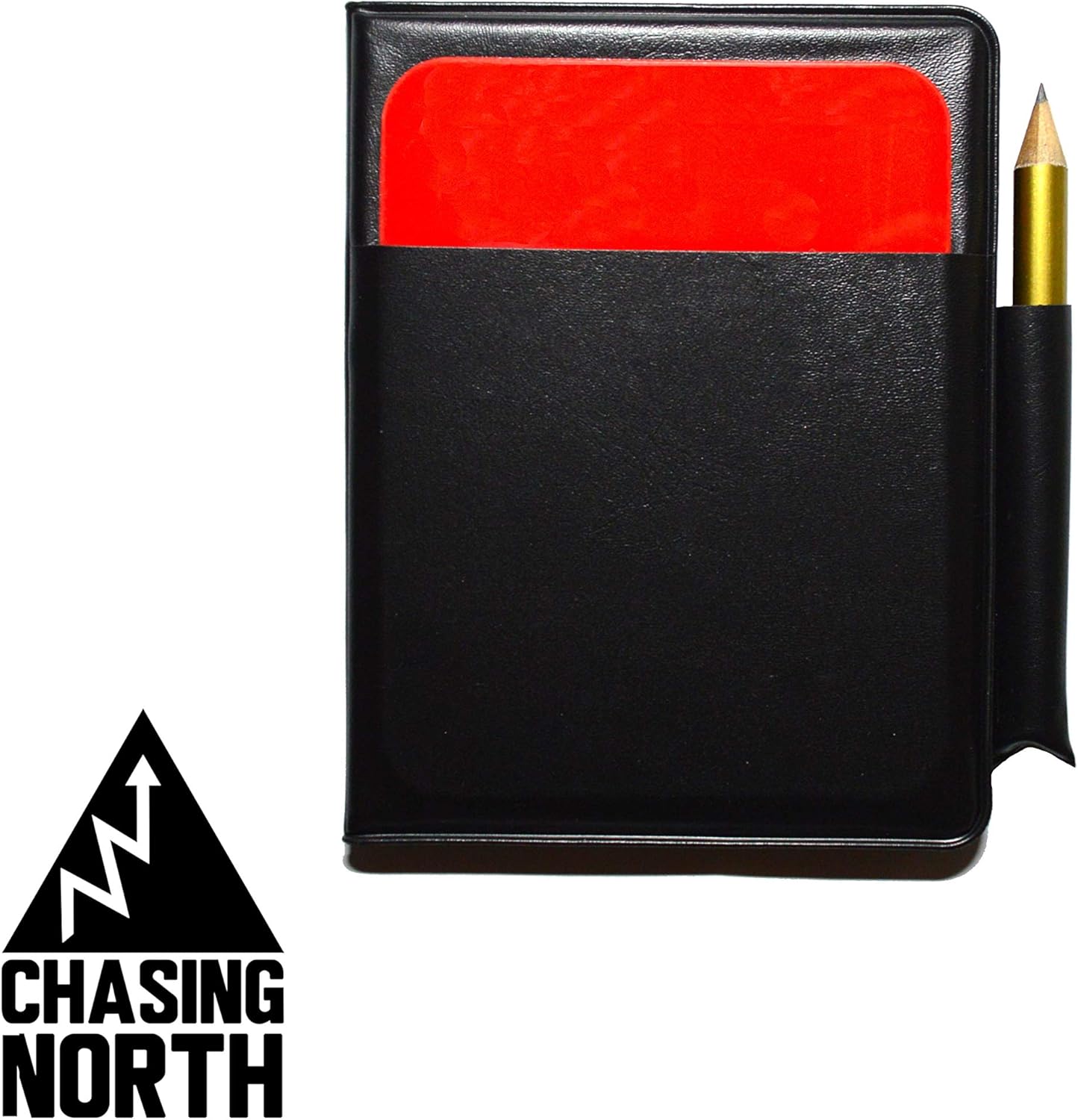 Chasing North Football Referee Card Set & Notebook Red & Yellow