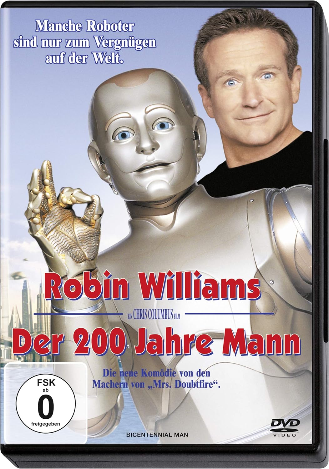 Der 200 Jahre Mann Amazon De Robin Williams Sam Neill Embeth Davidtz Oliver Platt Wendy Crewson Hallie Kate Eisenberg Stephen Root Lynne Thigpen Bradley Whitford Kiersten Warren John Michael Higgins George D Wallace Isaac Asimov