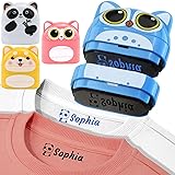 Name Stamp for Clothing Kids Waterproof - Double