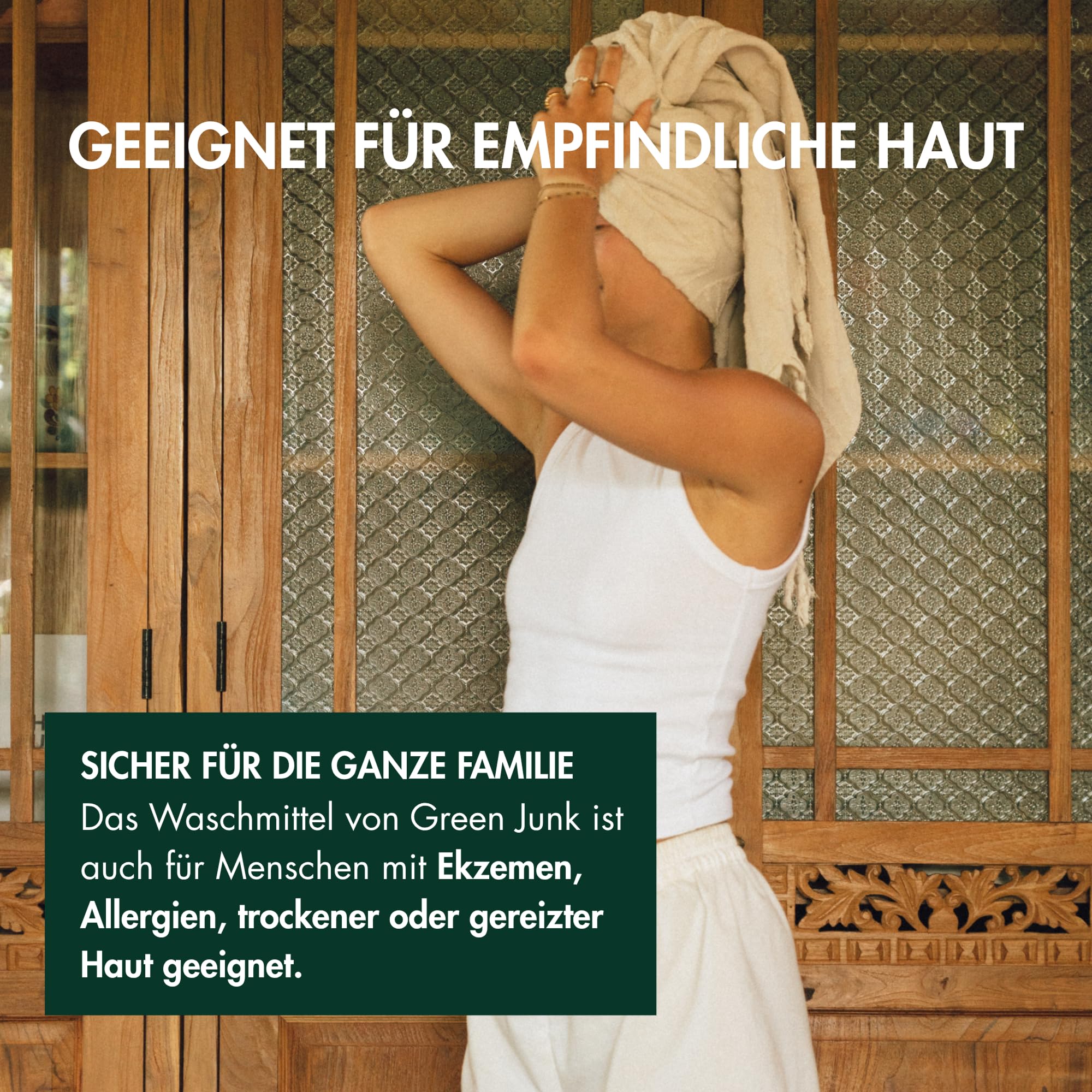 The Green Junk - 100% Natürliches Waschmittel Flüssig 5L - Flüssigwaschmittel - Baby Waschmittel - Öko - Sensitiv - Waschmittel Bio ohne Chemie - 167 Wäschen 3