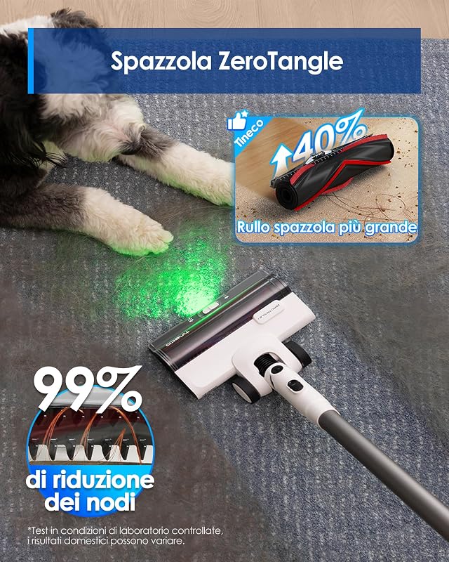 PURE ONE Station 5 Plus Aspirapolvere Senza Fili con Base, 220AW