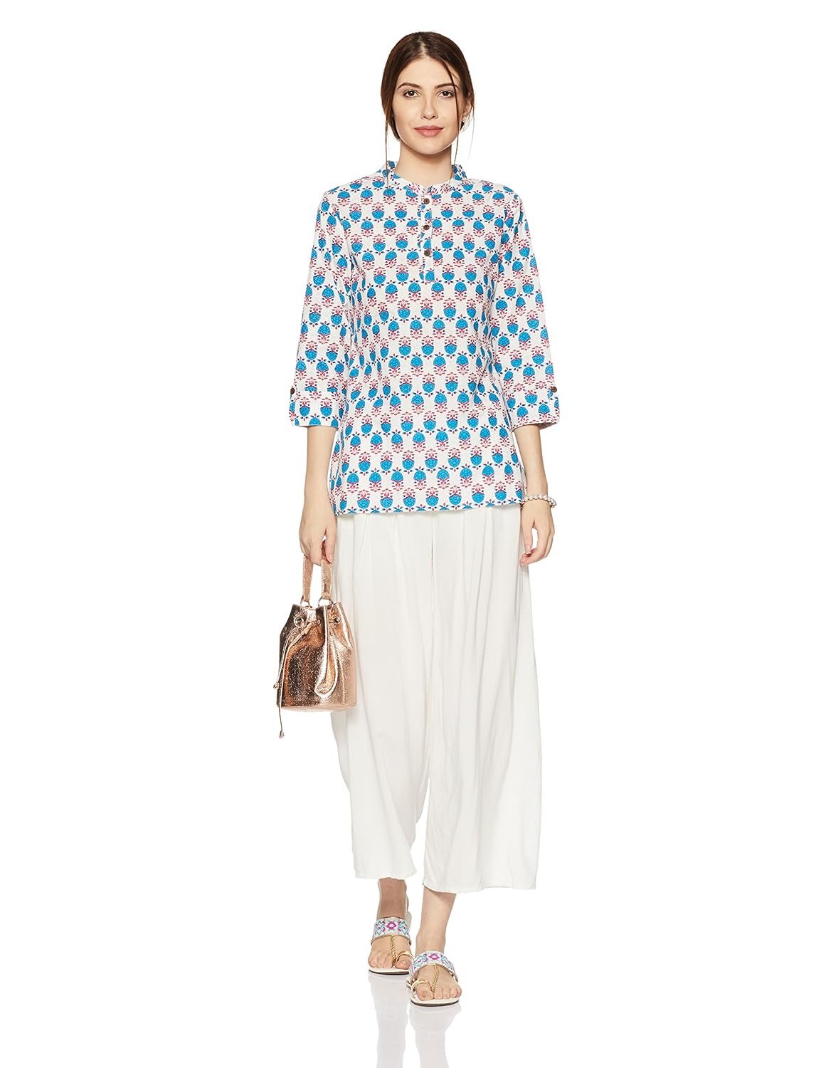 amazon brand- myx women's straight kurta