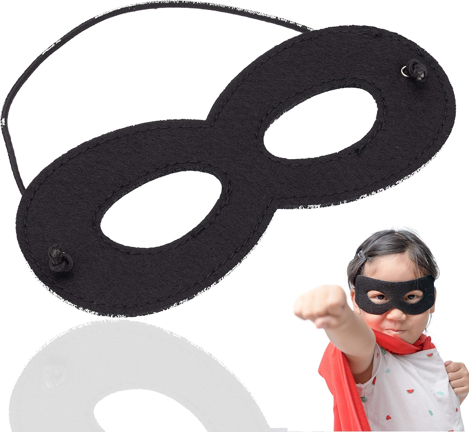 TK Gruppe Timo Klingler Bandit Eye Mask Black Burglary Mask for