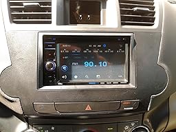 Amazon.com: 2008 2009 2010 2011 2012 Toyota Highlander Dash Kit Double