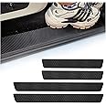KIFIDAN Car Door Edge Guards Carbon Fiber Car Door Sills Profector Stickers Anti-Scratch and Waterproof Bumper Decoration for Cars Door Entry Guard Fit for Car/SUV/Truck (Carbon Fiber)