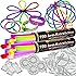 KNIXS 200x Arm-Knicklichter Gelb Inkl. Verbinder | 20 Cm, 8h Leuchtdauer | Für Party, Festival, Deko