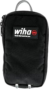 Wiha 91472 Cordura Small Zipper Tool Pouch Organizer for Pico Tools view 3