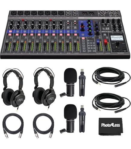 Amazon.com: Zoom LiveTrak L-12 Digital Mixer & Multitrack Recorder