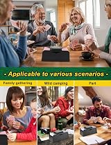 ZONJIE Automatic Card Shuffler 2 Deck Silent USB Battery Operated view 6
