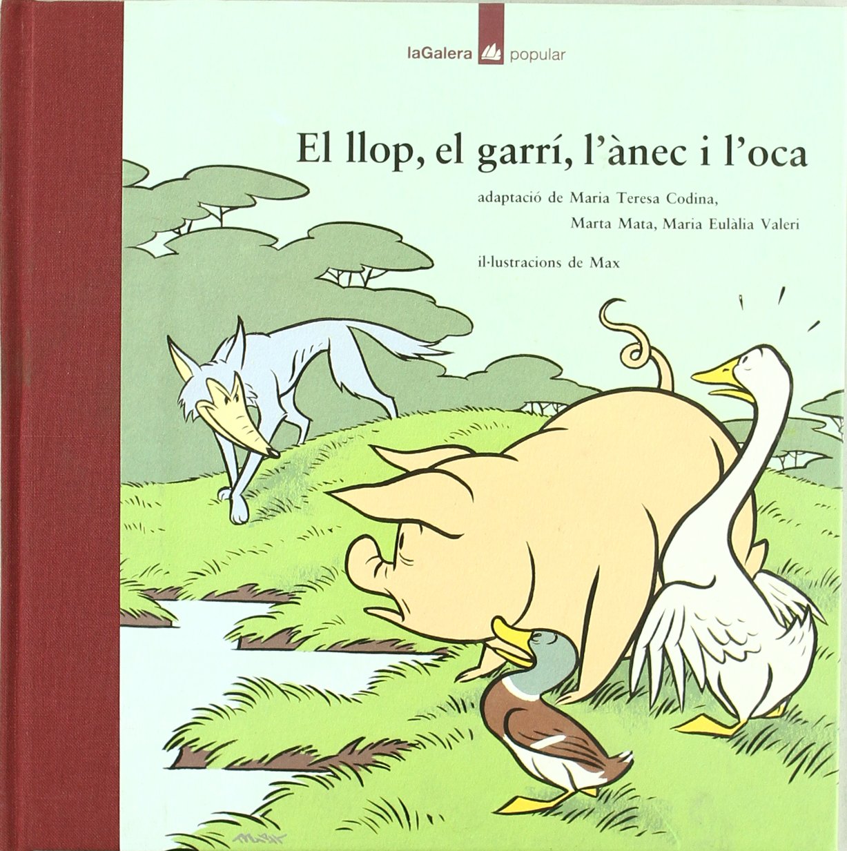  El Llop, el garrí, l'ànec i l'oca