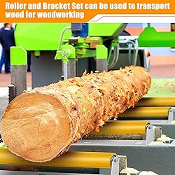 Therwen Pack of 4 Boat Trailer Roller with Bracket