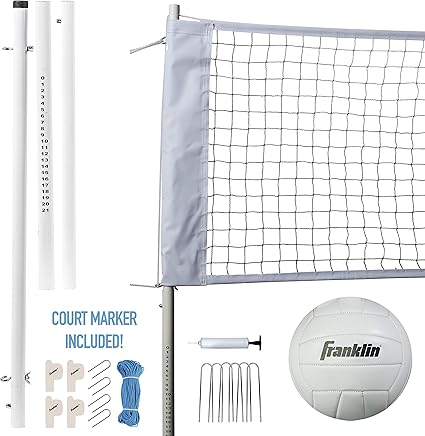 Amazon Com Franklin Sports Volleyball Set Backyard Volleyball
