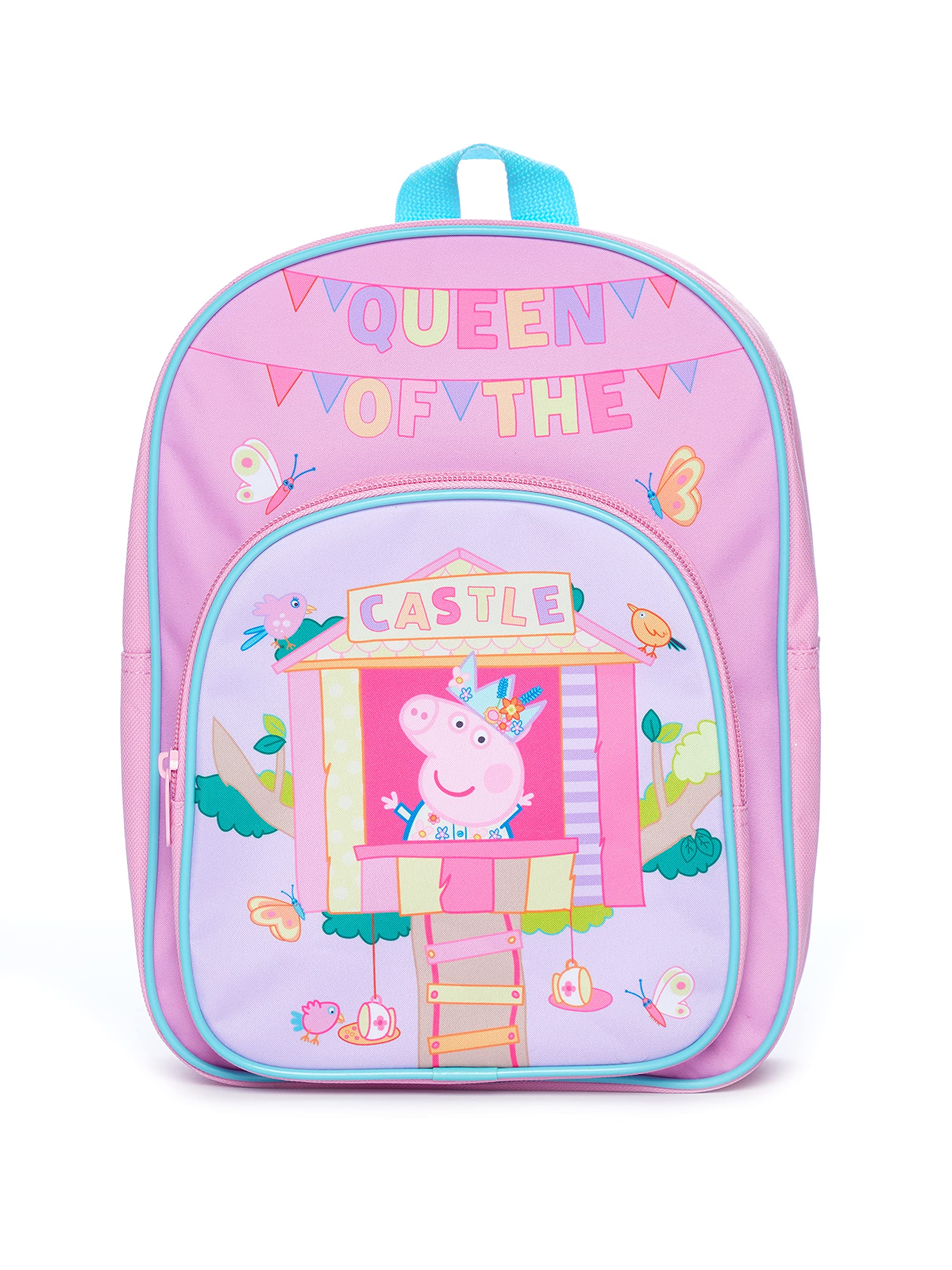 Peppa Pig Queen Of The Castle Childrens Backpack Pink