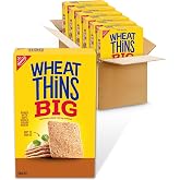 WHEAT THINS Big Snacks, Whole Grain Wheat Crackers, 6 Boxes | Bulk Snack Crackers, Baked With 100% Whole Grain Wheat, 21g Who