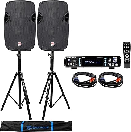 lightweight pa speakers