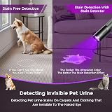 GEARLITE UV Torch 395nm Rechargeable Mini Black Light Portable view 6