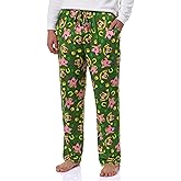 SpongeBob SquarePants Men's Saint Patrick's Day Tossed Print Sleep Pajama Pants For Adults