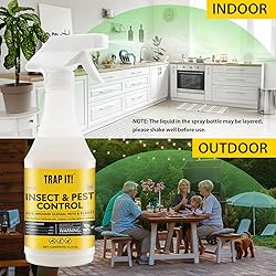 TRAP IT! Insect Repellent Peppermint Oil Spray for