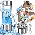 Pansonite Hydrogen Water Bottle - Portable Hydrogen Water Bottle Generator with SPE PEM Tech Ionizer, 3-Minute Quick Electrolysis, Perfect for Home, Office, Travel & Fitness - Ideal Gift Choice