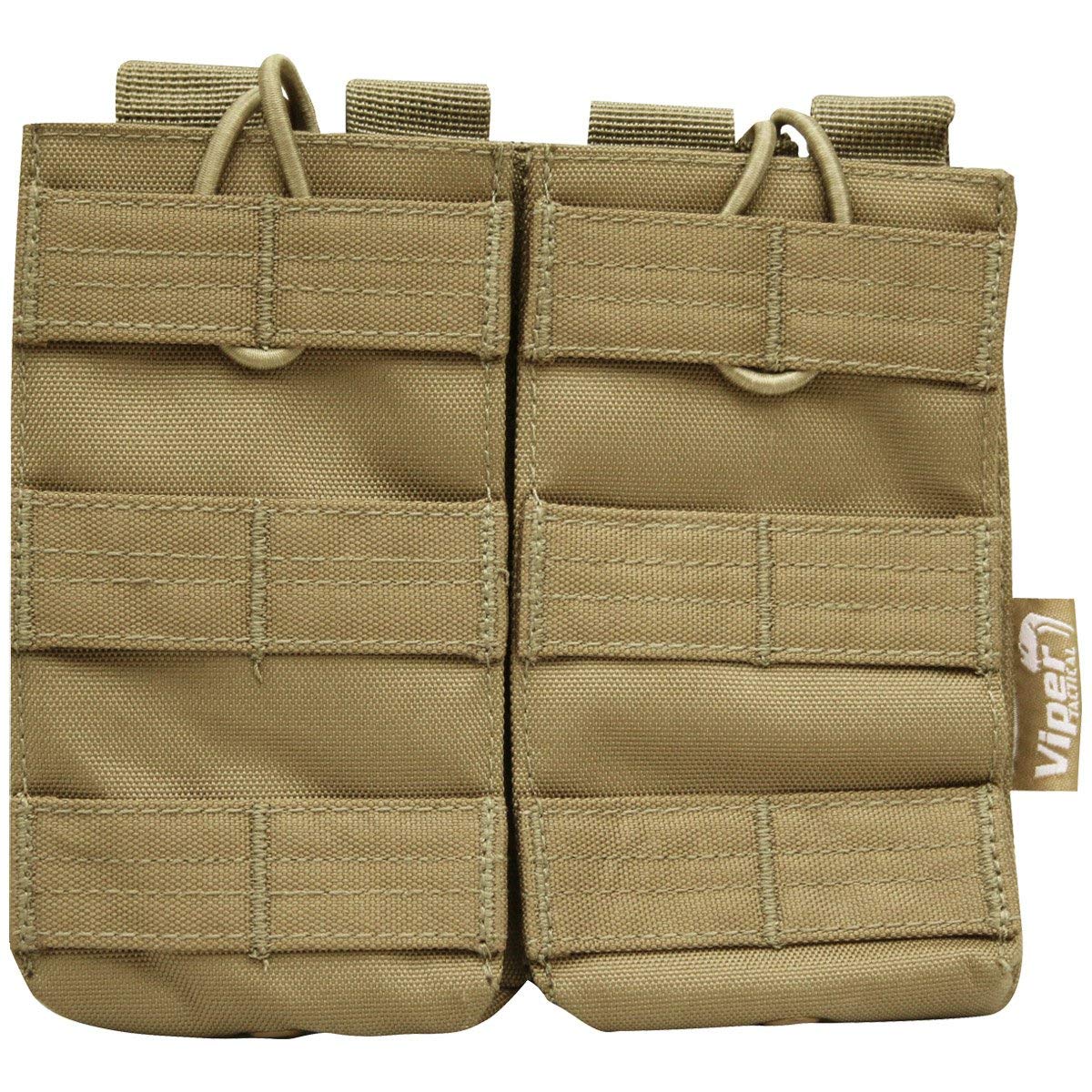 Viper TACTICAL Quick Release Double Mag Pouch M4 / SA80 / M16 Coyote