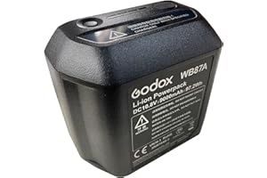 Godox Battery Pack 11.1V 8700mAh for AD600BM II AD600 AD600B AD600BM AD600M Studio Flashes