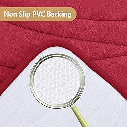Buganda Memory Foam Bathroom Rug Mat 59x24, Extra