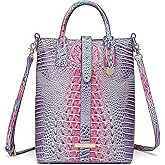 Makcr Joacbv Elegant Women Crocodile Tote Bag Trendy Office & Work Purse Classic Leather Handbag with Shoulder Strap