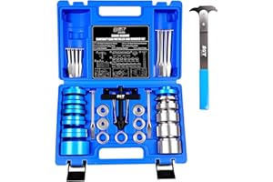 SGT SUPER GARAGE TOOLS SGT Crank Bearing Camshaft Seal Installer and Remover Set,33pcs Crank Bearing Camshaft Seal with Seal Puller,Crank Seal Installer kit for Automotive Engine Repair