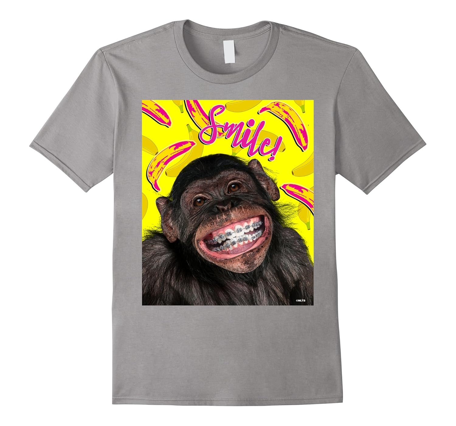 Smile! t-shirt by No Limits T-Shirts-Rose