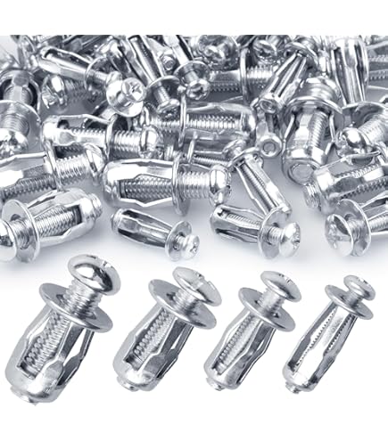 Juego De 80 Fijaciones Resistentes Para Placas De Yeso, Tacos De Pared