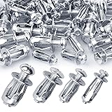 AOKLIT 80Pcs Expansion Screw Petal Nut, M4 M5 M6 M8