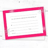 Olivia Samuel 20 Pack 70th Birthday Party Invitations with Envelopes view 5
