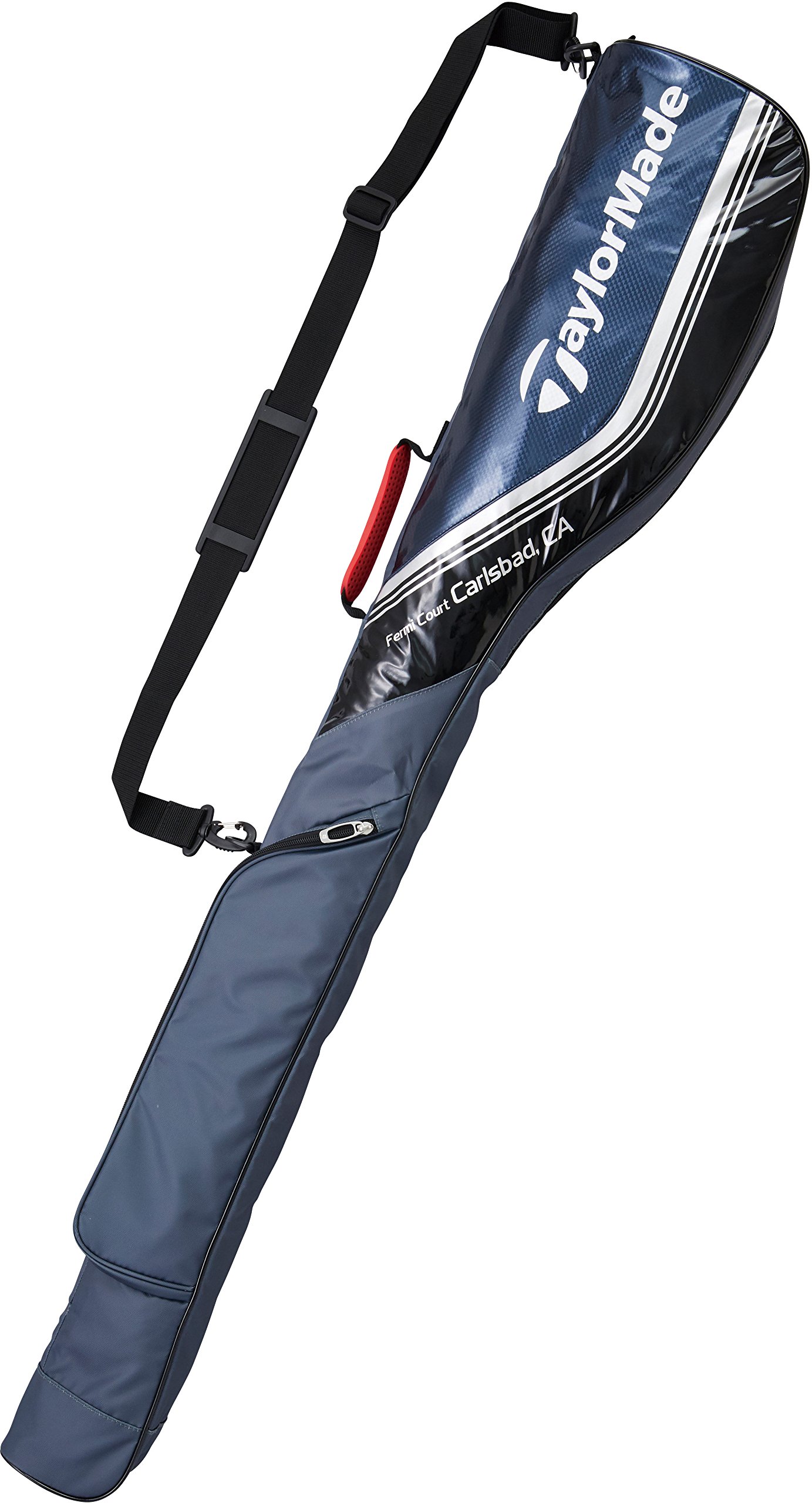 NEW Taylormade Golf Carry Caddy Club Case Bag 56 Clubs KL989 Navy Gray