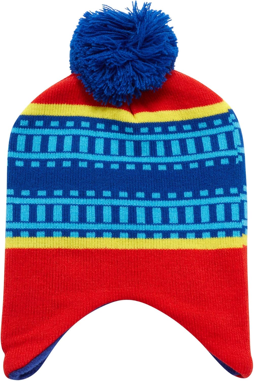 Nickelodeon Boys' Thomas The Train Winter Hat and Mitten Gloves Set (Toddler), Size Age 2-4, Thomas Train Blue: Clothing