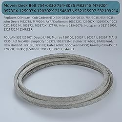 1/2 x 90'' Mower Belt for Cub Cadet MTD 754-0330