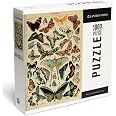 1000 Teile Puzzle „Papillons – Schmetterlinge“ – Vintage-Kunst Von Adolphe Millot, Inkl. Referenzposter