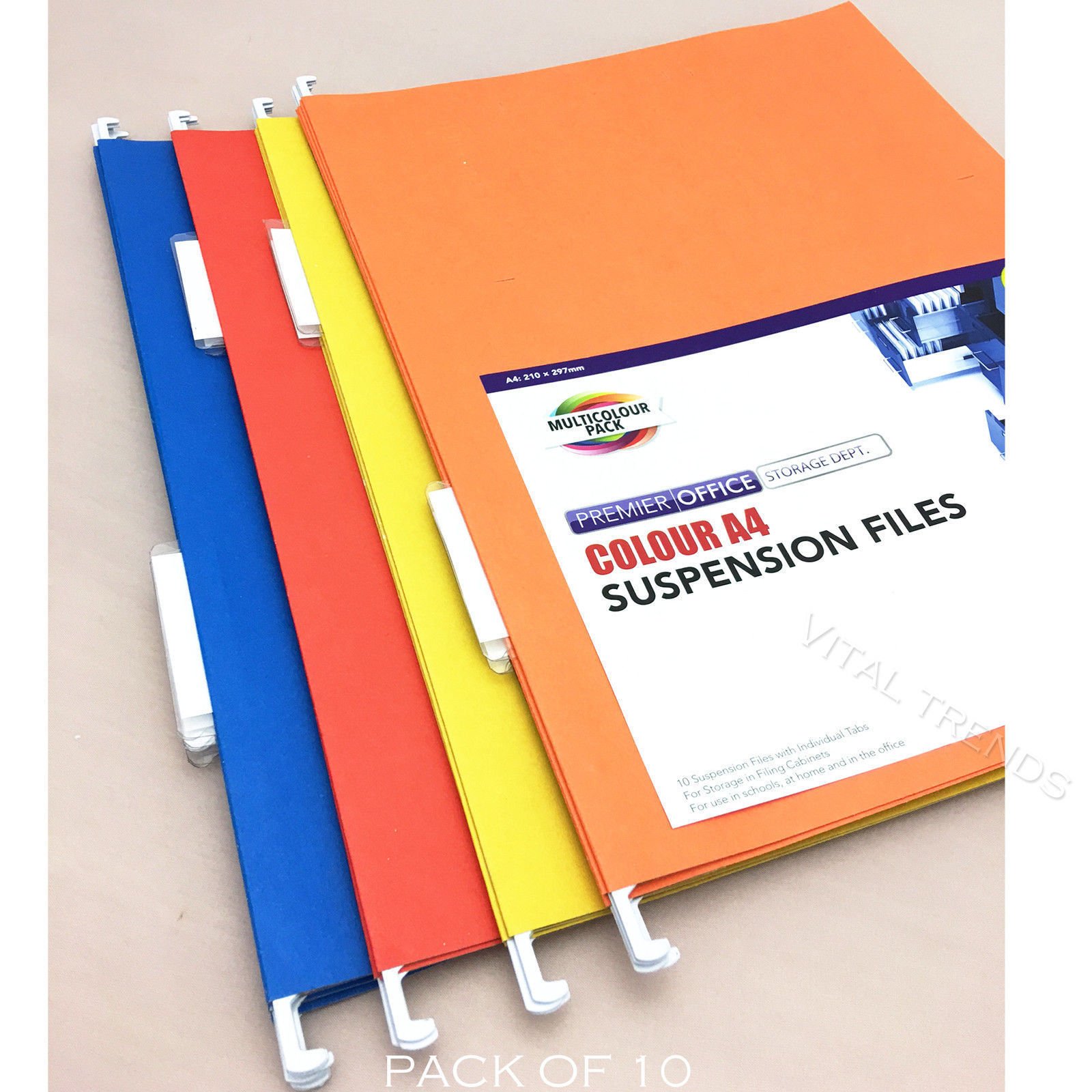 20 X Colour A4 Hanging Suspension Files Buy Online In Malta At Desertcart