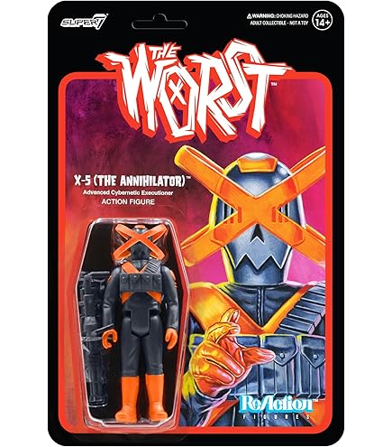 Amazon.com: Super7 The Worst X-3 (The Enigma) - 3.75