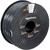 Amazon Basics ABS 3D Printer Filament, 2.85mm, Dark Gray, 1 kg Spool